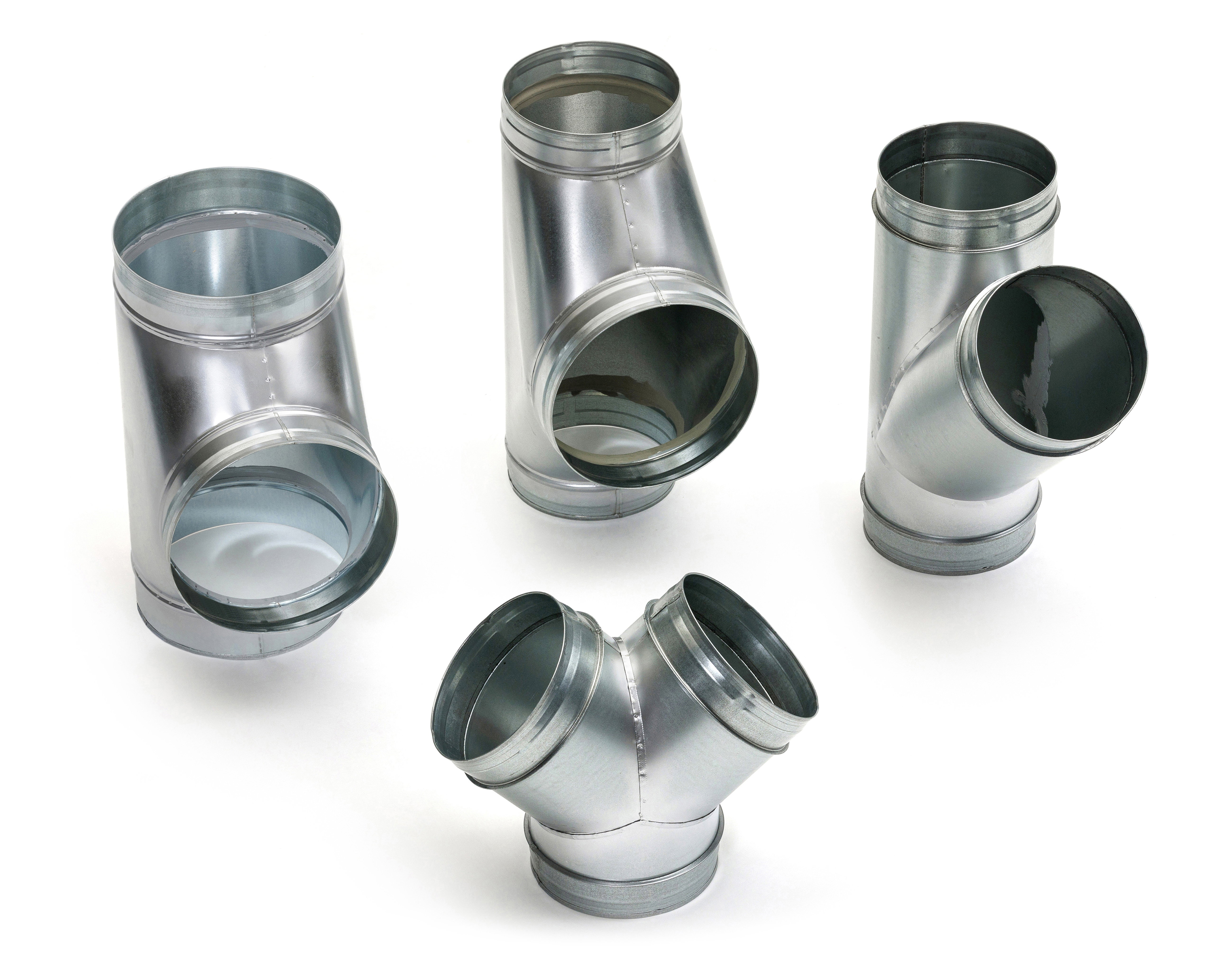 Spiralo T-pieces without KEN-LOK rubber seal